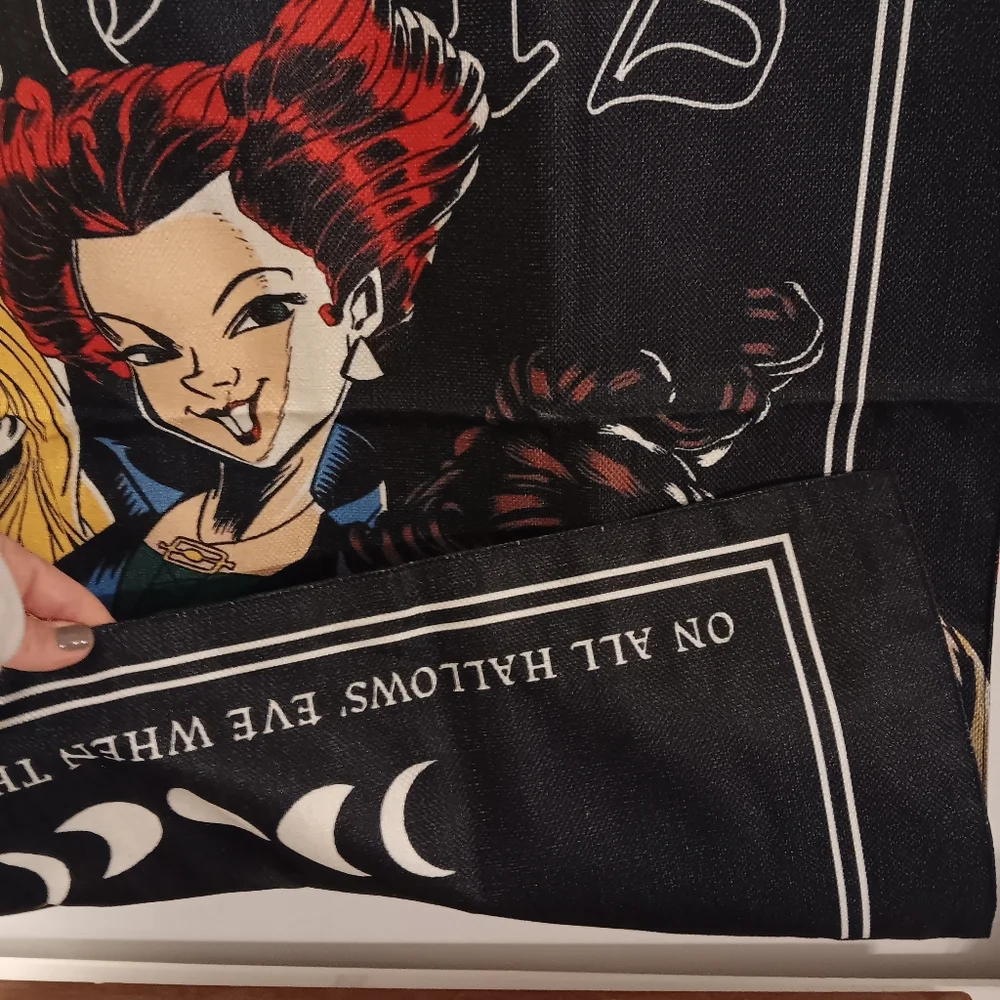 Hocus Pocus woven flag/ wall tapestry‎